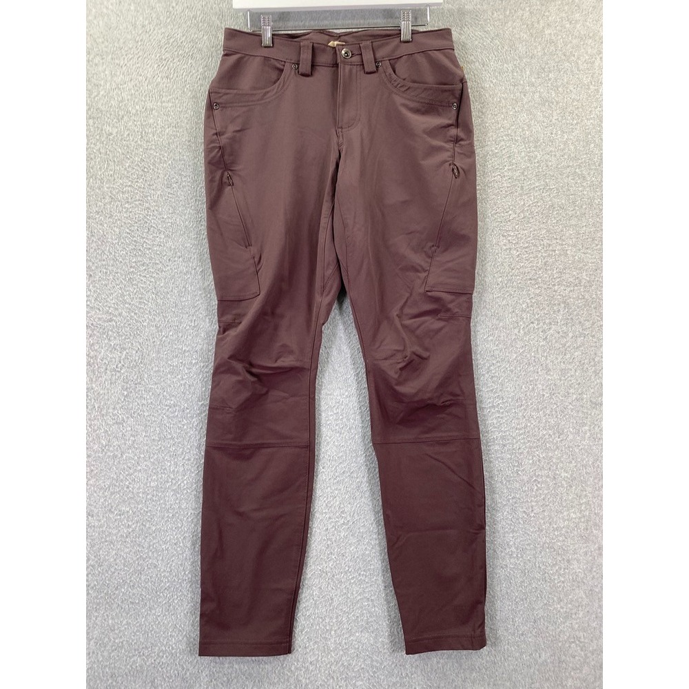 Duluth Trading Co Pants Womens 6 Purple Flexpedition Slim Leg Cargo‎ Stretch